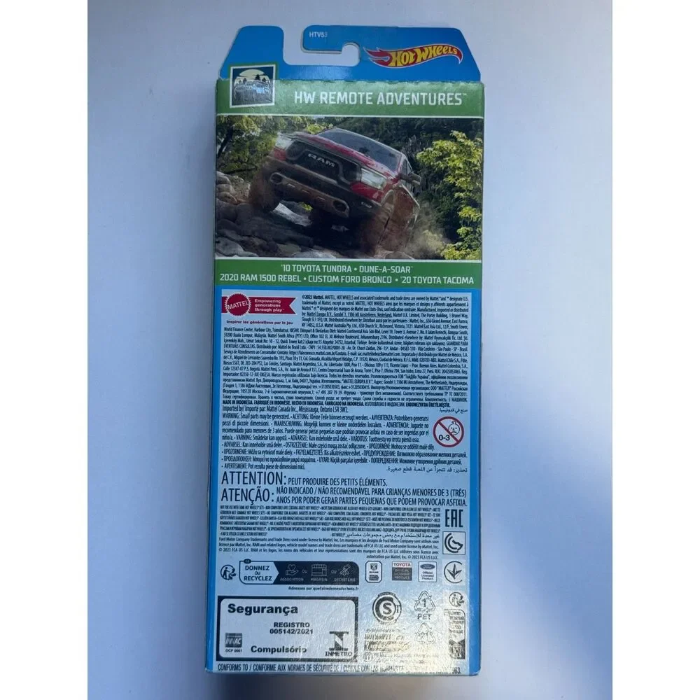 Hot Wheels HW Remote Adventures 5-Pack + Matchbox Anniversary Jeep Lot